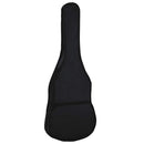 guitartaske til 4/4 (39") klassisk guitar 100x37 cm stof sort