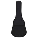 guitartaske til 4/4 (39") klassisk guitar 100x37 cm stof sort