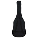 guitartaske til 4/4 (39") klassisk guitar 100x37 cm stof sort
