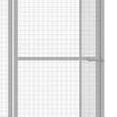 kattebur 1,5x1,5x1,5 m galvaniseret stål
