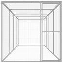 kattebur 6x1,5x1,5 cm galvaniseret stål