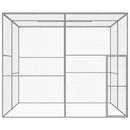 kattebur 3x3x2,5 cm galvaniseret stål