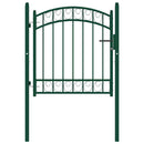 Hegnslåger EMMEN 104 x 86 cm Låses Pulverlakeret Stål Green