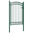 Hegnslåger EMMEN 104 x 106 cm Låses Pulverlakeret Stål Green