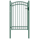 Hegnslåger EMMEN 104 x 106 cm Låses Pulverlakeret Stål Green