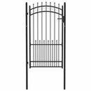 hegnslåge EMMEN med pigge stål 104x134,5 cm sort