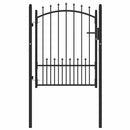 Hegnsportal med pigge EMMEN 104 x 109,5 cm Låses