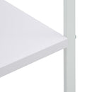 skab til mikrobølgeovn 60x39,6x79,5 cm konstrueret træ hvid