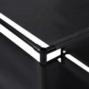 displayreol trappeformet 130x45x170 cm stof