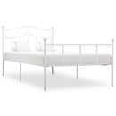 sengestel 100x200 cm metal hvid
