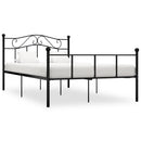 sengestel 160x200 cm metal sort