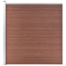 havehegn 1564 x 186 cm WPC brun