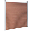 havehegn 1737 x 186 cm WPC brun