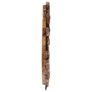 vægspejl 40 cm teak rund