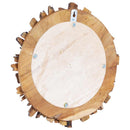 vægspejl 60 cm teak rund