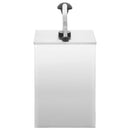 saucedispenser 3,5 l rustfrit stål