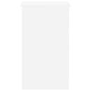 skrivebord 90x45x76 cm konstrueret træ hvid
