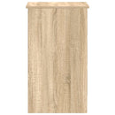 skrivebord 90x45x76 cm konstrueret træ sonoma-eg