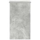 skrivebord 90x45x76 cm konstrueret træ betongrå