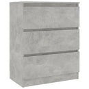 skænk 60x35x76 cm konstrueret træ betongrå
