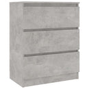 skænk 60x35x76 cm konstrueret træ betongrå