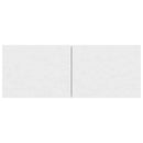 tv-bord 80x30x30 cm konstrueret træ hvid
