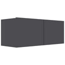 | TV-skab | Grå 80 x 30 x 30 cm Konstrueret træ