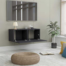 | TV-skab | Grå 80 x 30 x 30 cm Konstrueret træ