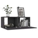 | TV-skab | Grå 80 x 30 x 30 cm Konstrueret træ