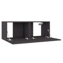 | TV-skab | Grå 80 x 30 x 30 cm Konstrueret træ
