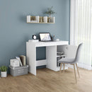 skrivebord 100x50x76 cm konstrueret træ hvid