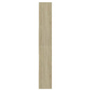 bogreol 67x24x161 cm konstrueret træ sonoma-eg