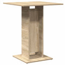 bistrobord 60x60x75 cm konstrueret træ sonoma-eg