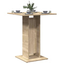 bistrobord 60x60x75 cm konstrueret træ sonoma-eg