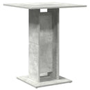 bistrobord 60x60x75 cm konstrueret træ betongrå