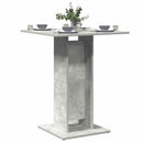 bistrobord 60x60x75 cm konstrueret træ betongrå