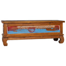 tv-skab 110x35x40 cm genanvendt teaktræ