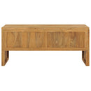 tv-skab 100x35x45 cm massivt teaktræ
