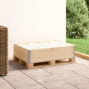 palleramme 60x80 cm massivt fyrretræ
