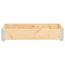 pallekasse 50x100 cm massivt fyrretræ