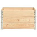 pallerammer 3 stk. 50x100 cm massivt fyrretræ