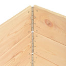 pallerammer: 3 stk. 100x150 cm massivt fyrretræ