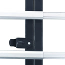 foldbar transportvogn 150 kg aluminium sølvfarvet