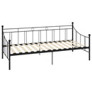 stel til daybed 90x200 cm metal sort