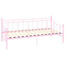 stel til daybed 90x200 cm metal pink