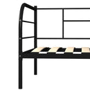 stel til daybed 90x200 cm metal sort