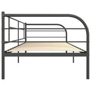 stel til daybed 90x200 cm metal grå