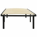 sengestel 90x200 cm metal sort