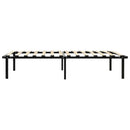 sengestel 90x200 cm metal sort