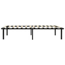 sengestel 100x200 cm metal sort
